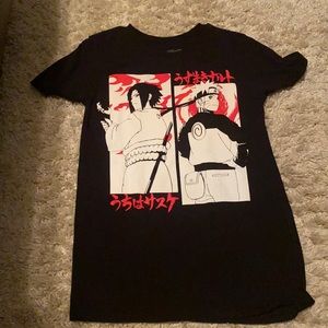 Naruto vs. Sasuke shirt 100% cotton